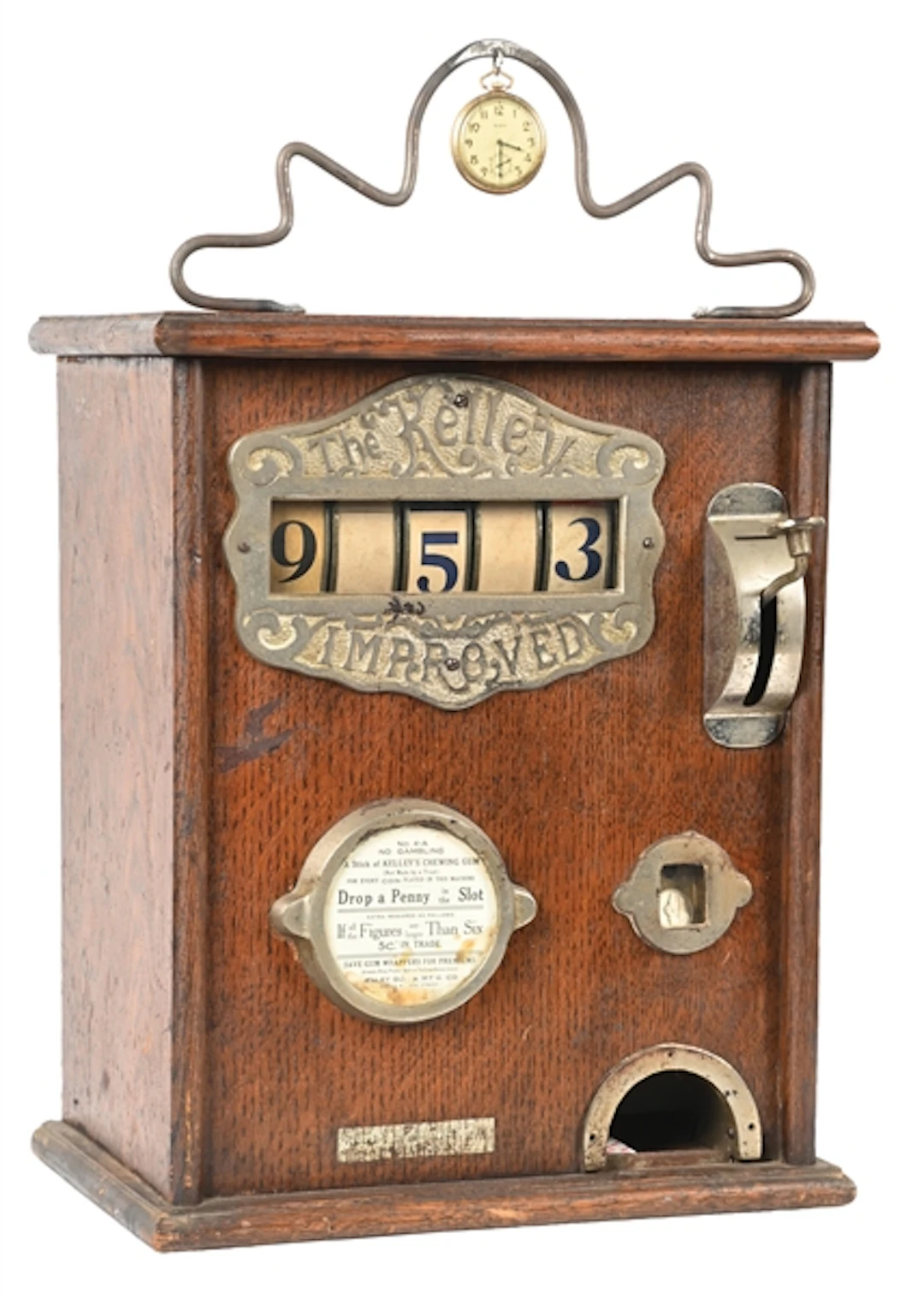 1¢ KELLEY MFG. CO STICK GUM TRADE STIMULATOR