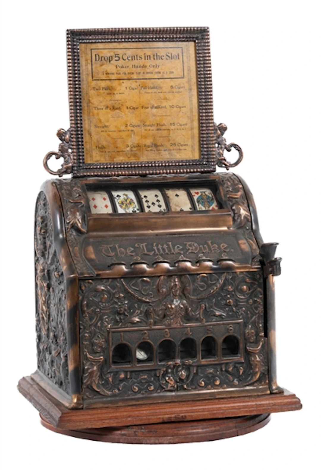5¢ MILLS NOVELTY THE LITTLE DUKE TRADE STIMULATOR