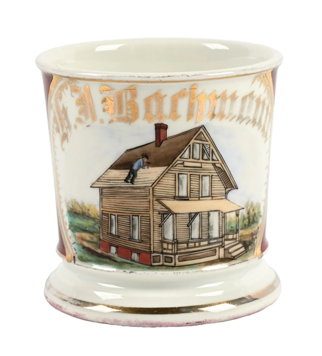 HOME BUILDER'S SHAVING MUG