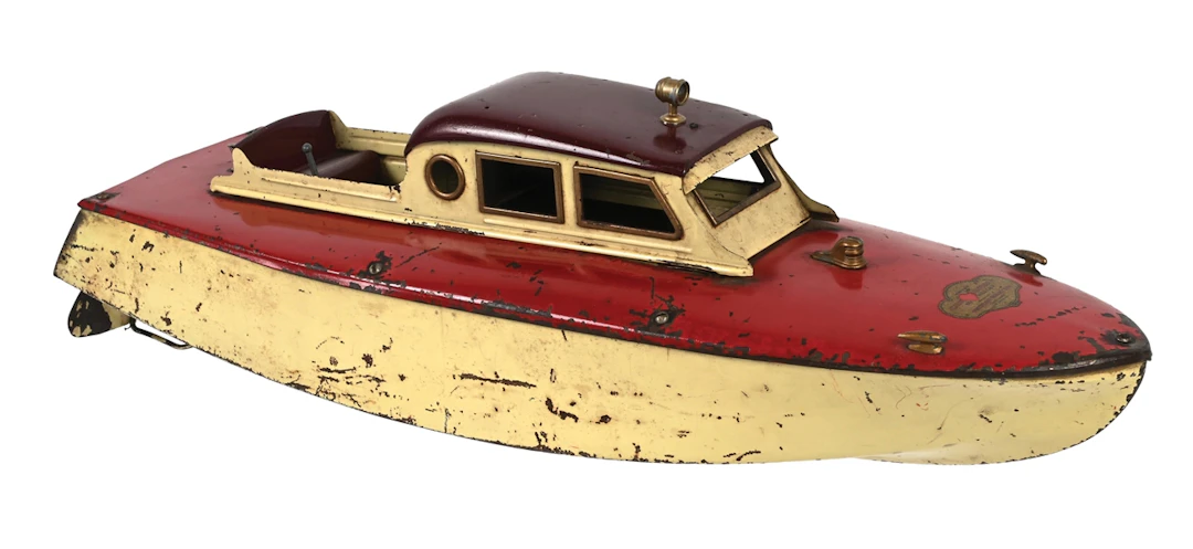CALWIS INDUSTRIES LTD. ORKIN CRAFT CABIN CRUISER TOY BOAT