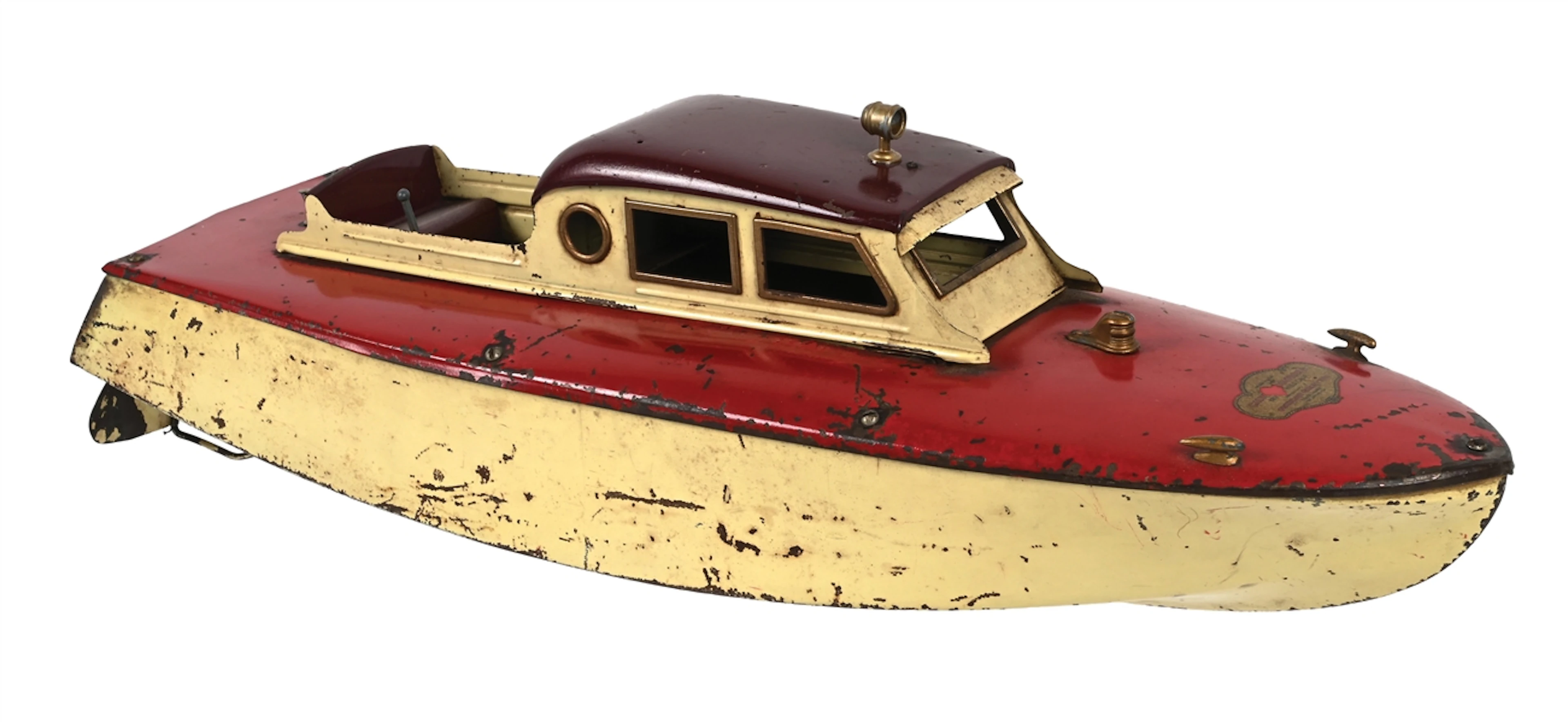 CALWIS INDUSTRIES LTD. ORKIN CRAFT CABIN CRUISER TOY BOAT