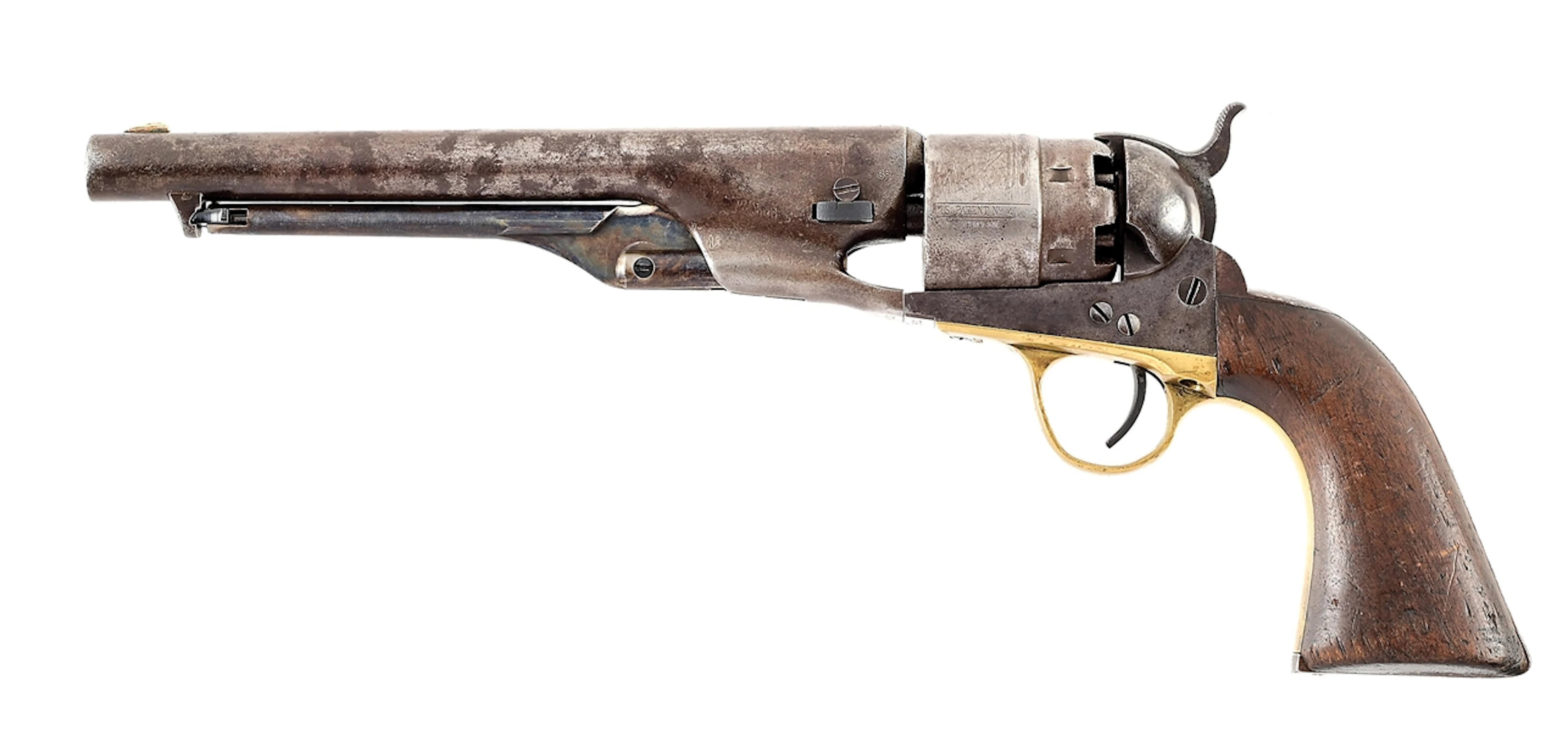 (A) COLT MODEL 1860 ARMY PERCUSSION REVOLVER