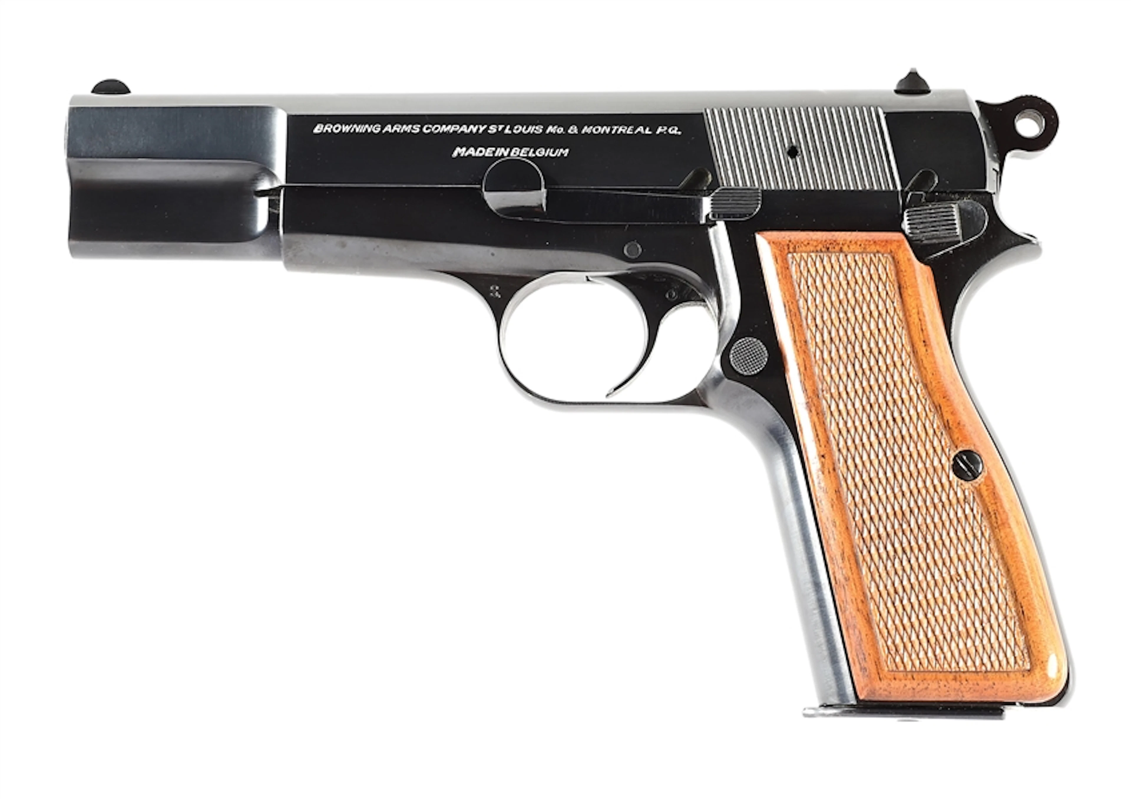 (C) EARLY BELGIAN T-SERIES BROWNING HIGH POWER 9MM PISTOL