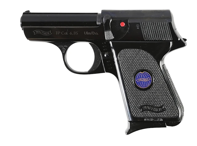(C) GERMAN WALTHER TP SEMI-AUTOMATIC PISTOL WITH BOX.