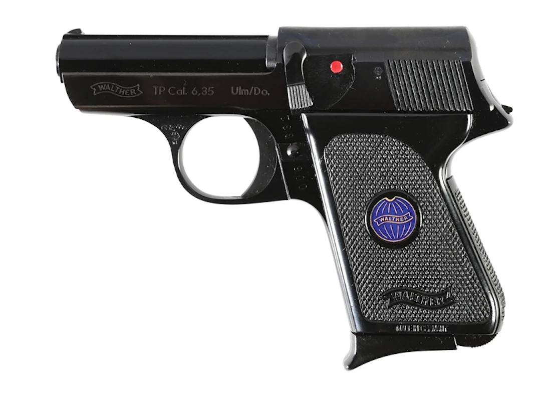 (C) GERMAN WALTHER TP SEMI-AUTOMATIC PISTOL WITH BOX.