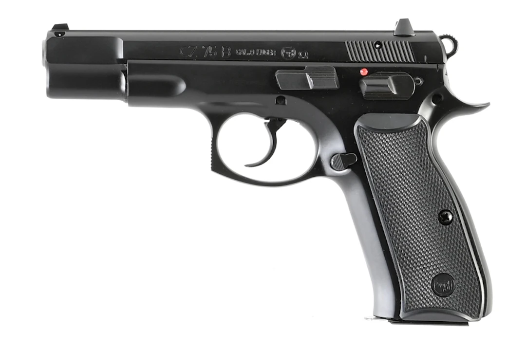 (M) CZ 75 B SEMI-AUTOMATIC PISTOL WITH CASE.