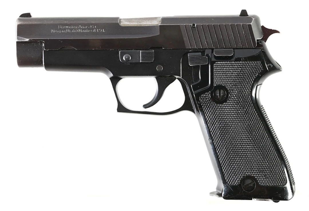 (M) BROWNING BDA45 SEMI AUTOMATIC PISTOL.