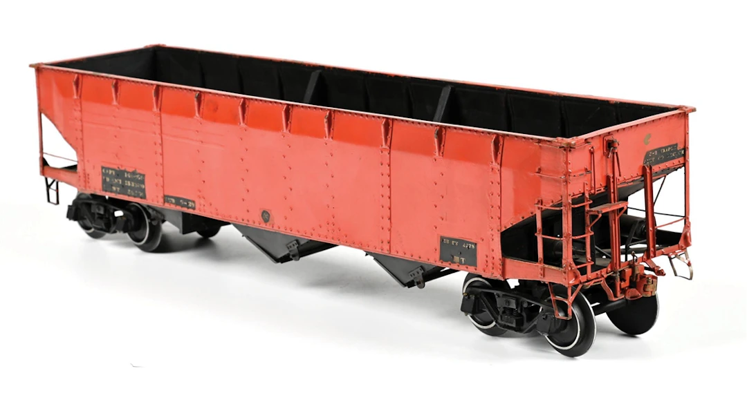 ATA MFG. CO. BRASS SCALE MODEL HOPPER CAR