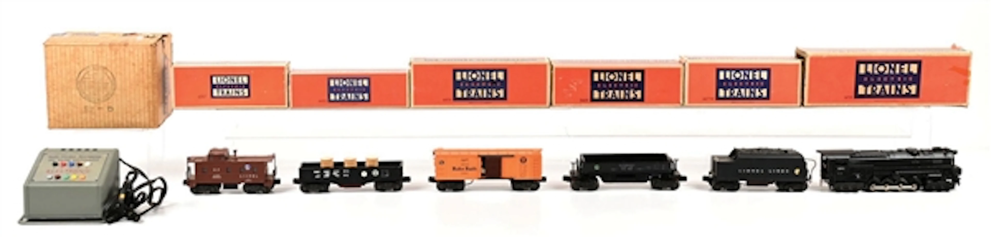 POST-WAR LIONEL O-GA. NO. 4109WS ELECTRONIC TRAIN SET