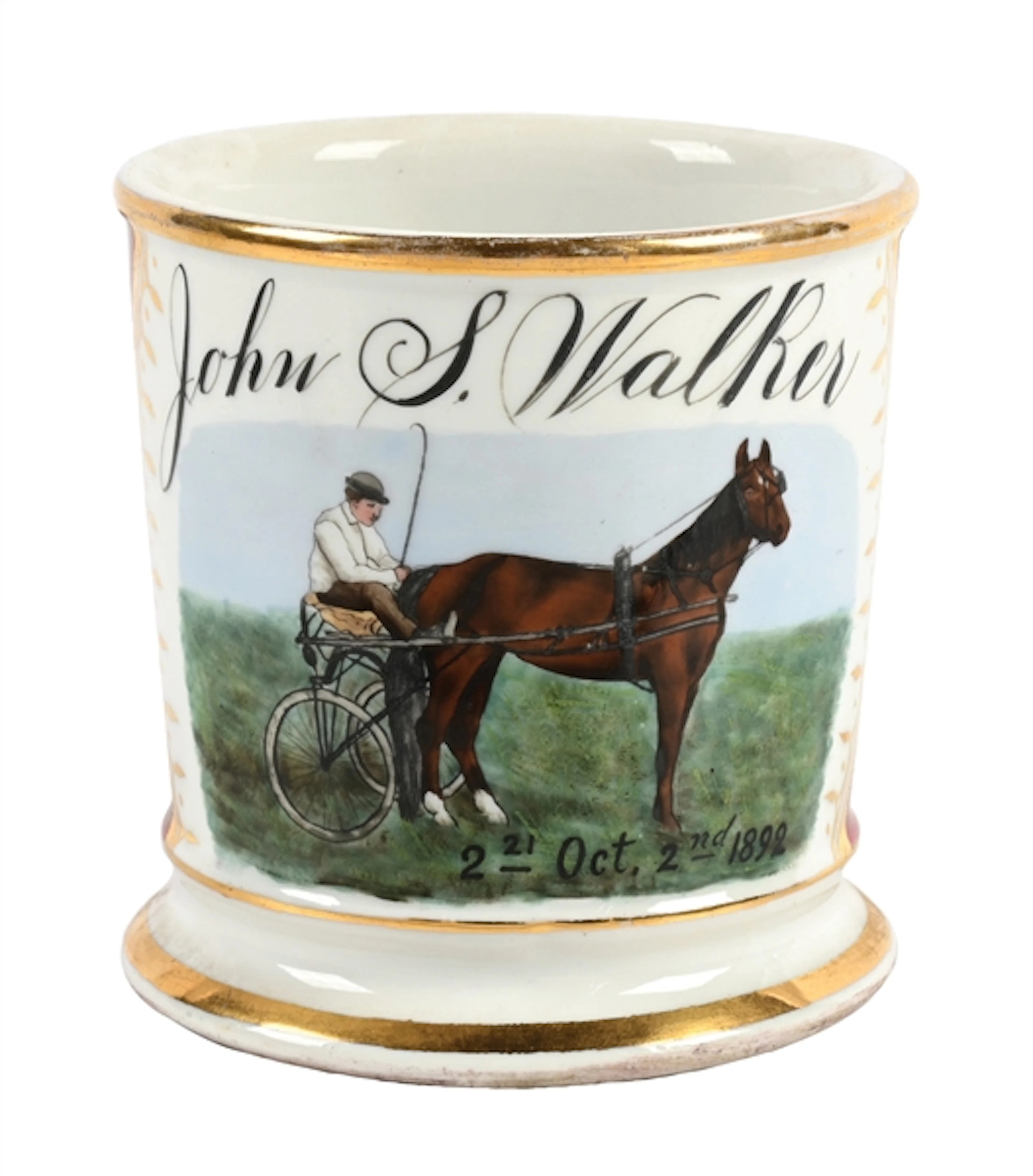 JOCKEY'S SHAVING MUG