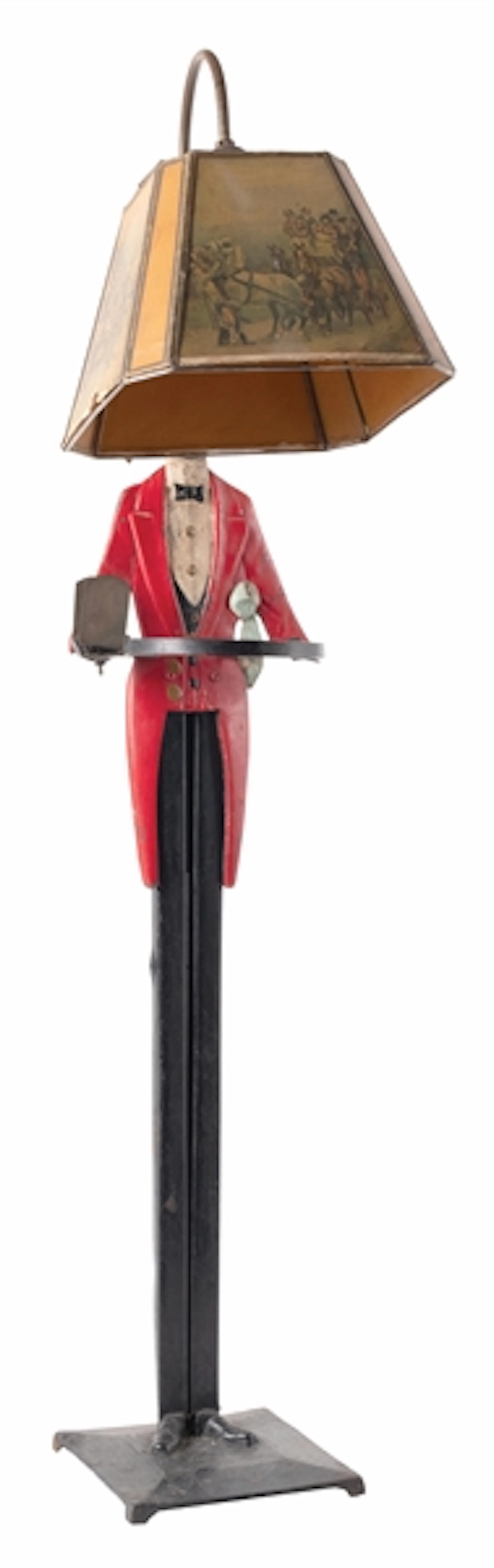 BLACK AMERICANA CIGAR STAND LAMP