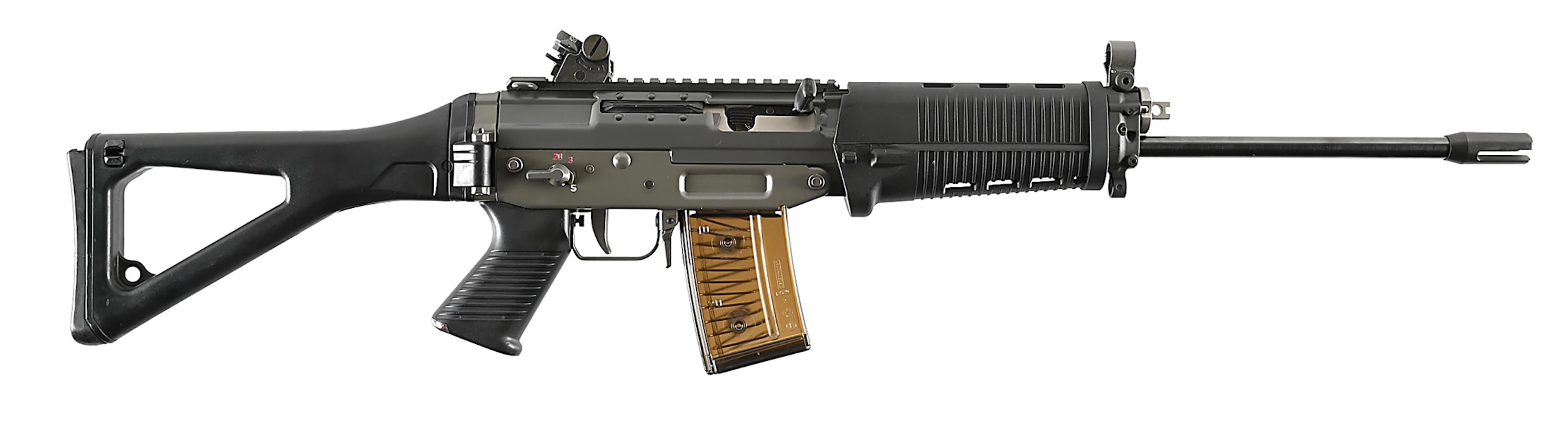 (M) SIG SAUER 556 SEMI-AUTOMATIC RIFLE IN 5.45X39MM.