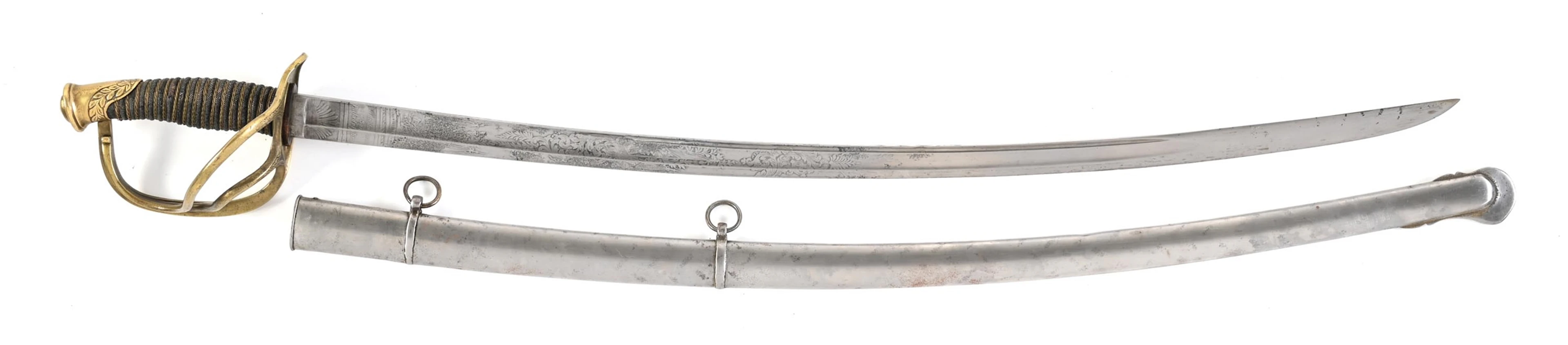 US CIVIL WAR PRESENTATION GRADE M1860 CAVALRY SABER.