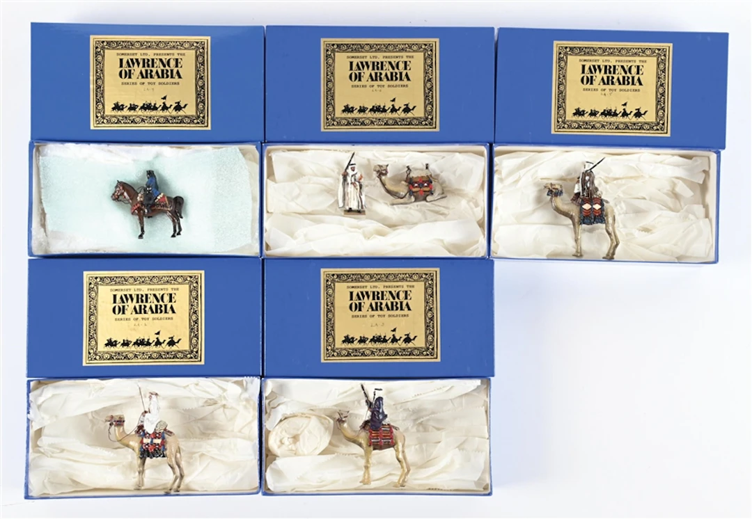 LOT OF 5: LAWRENCE OF ARABIA SETS IN BOXES