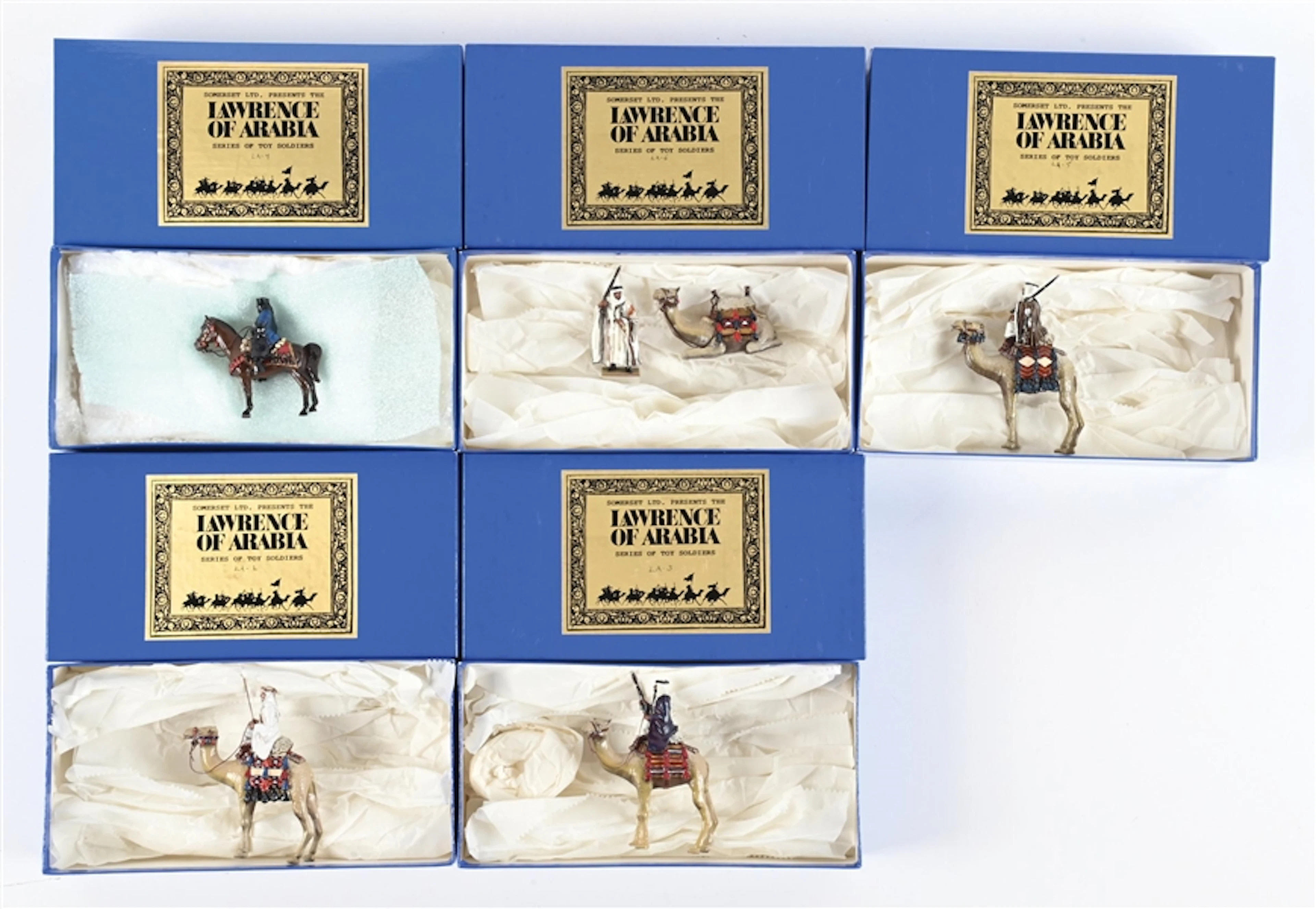 LOT OF 5: LAWRENCE OF ARABIA SETS IN BOXES