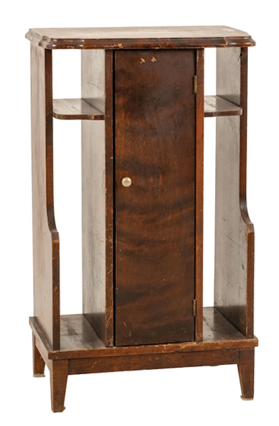 HOWARD HUMIDOR END TABLE PACKAGED CIGARETTE VENDING MACHINE