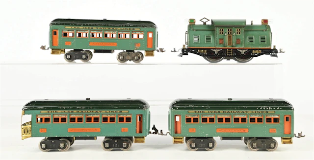 IVES STANDARD GAUGE TRANSITION NO. 10E PASSENGER SET