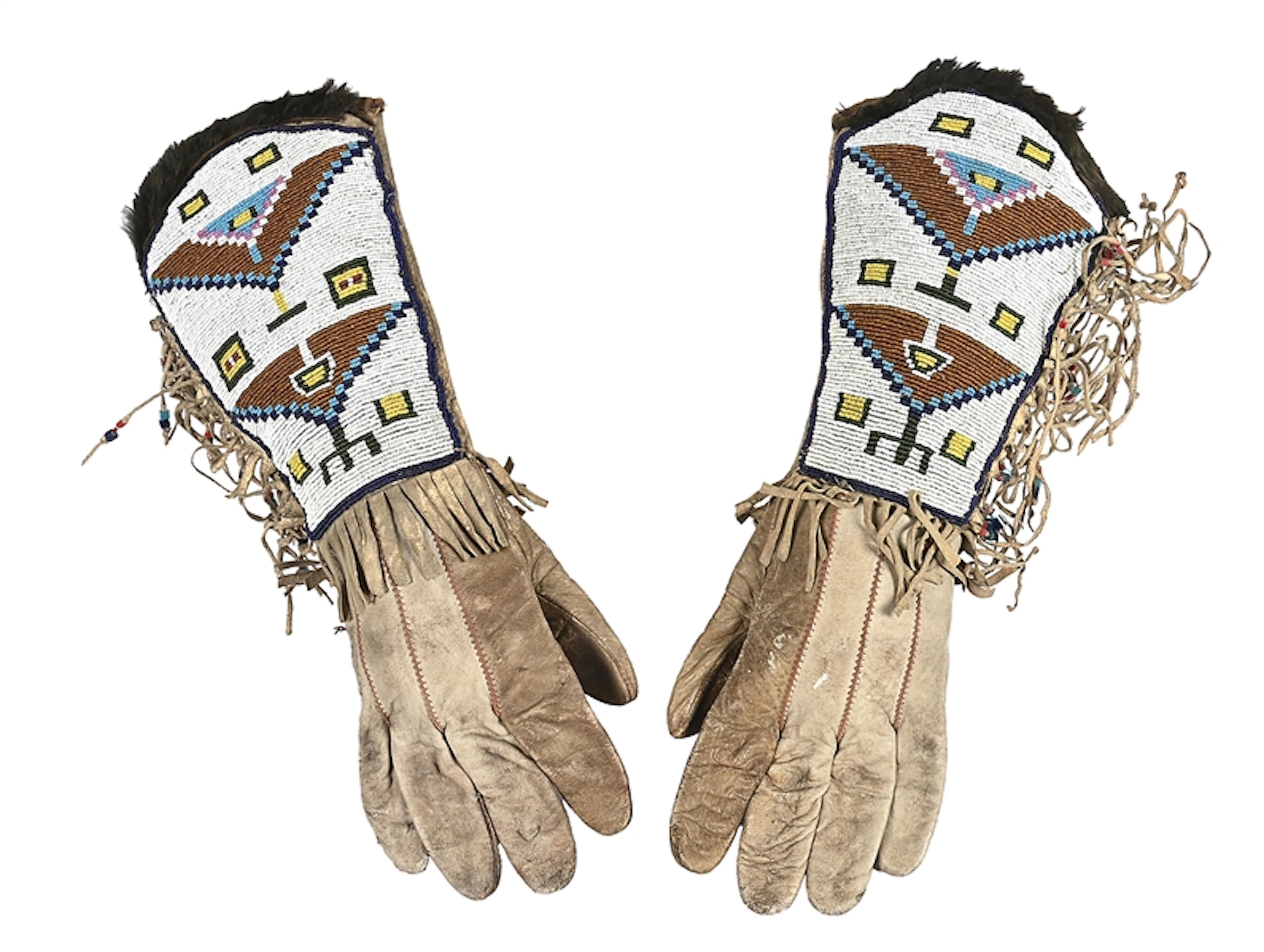 PLATEAU BEADED GAUNTLETS