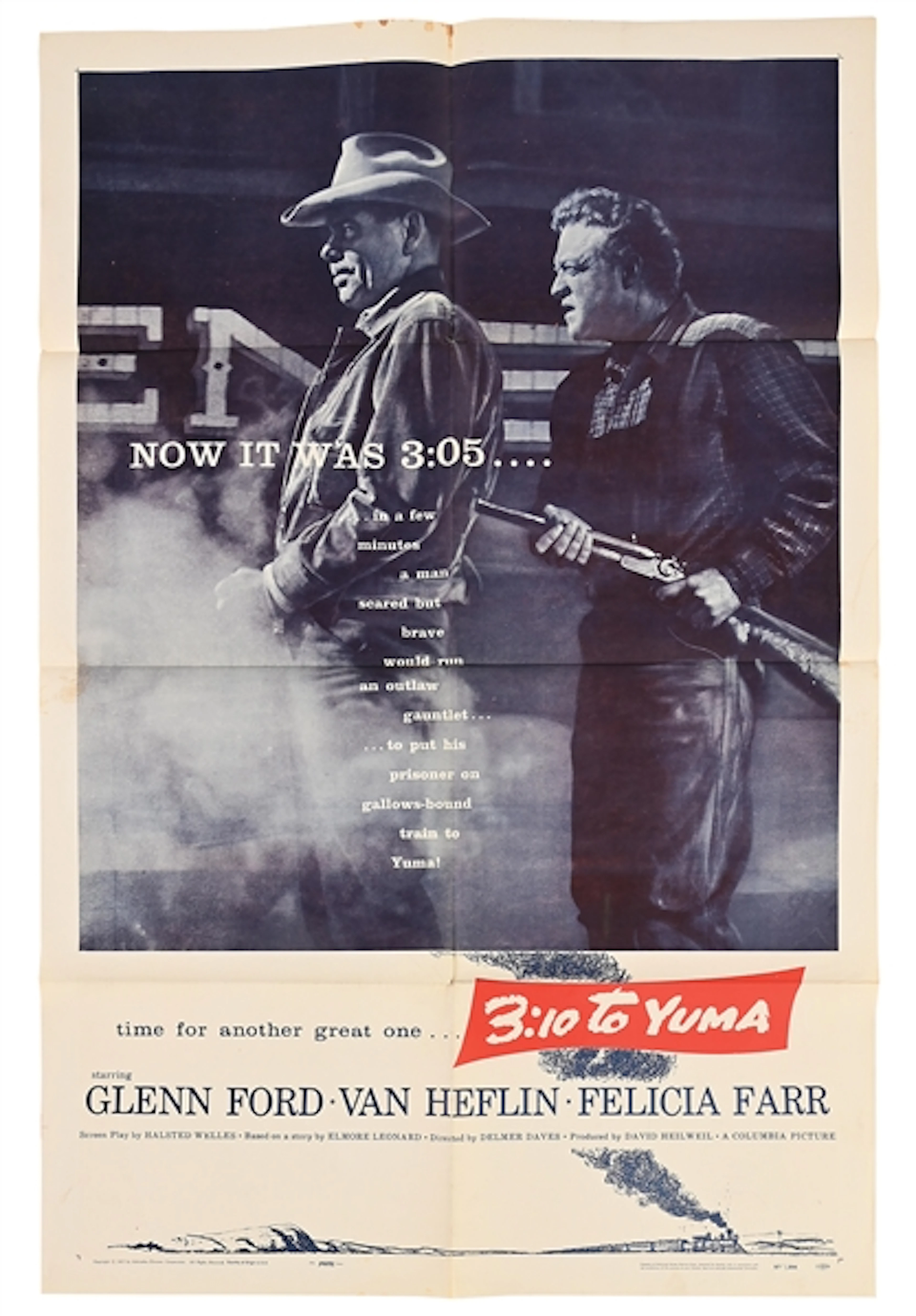 "3:10 TO YUMA" ONE-SHEET MOVIE POSTER
