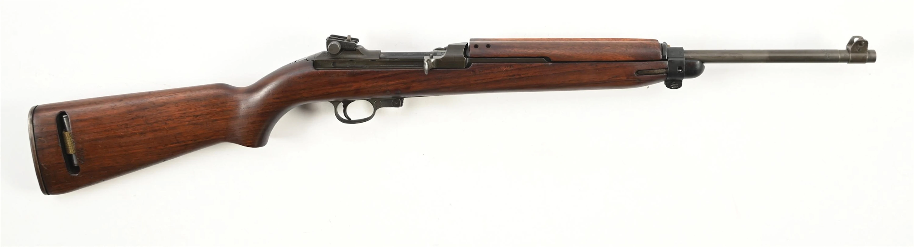 (C) INLAND M1 CARBINE SEMI-AUTOMATIC RIFLE.