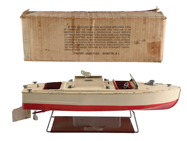 LIONEL BOAT IN ORIGINAL BOX