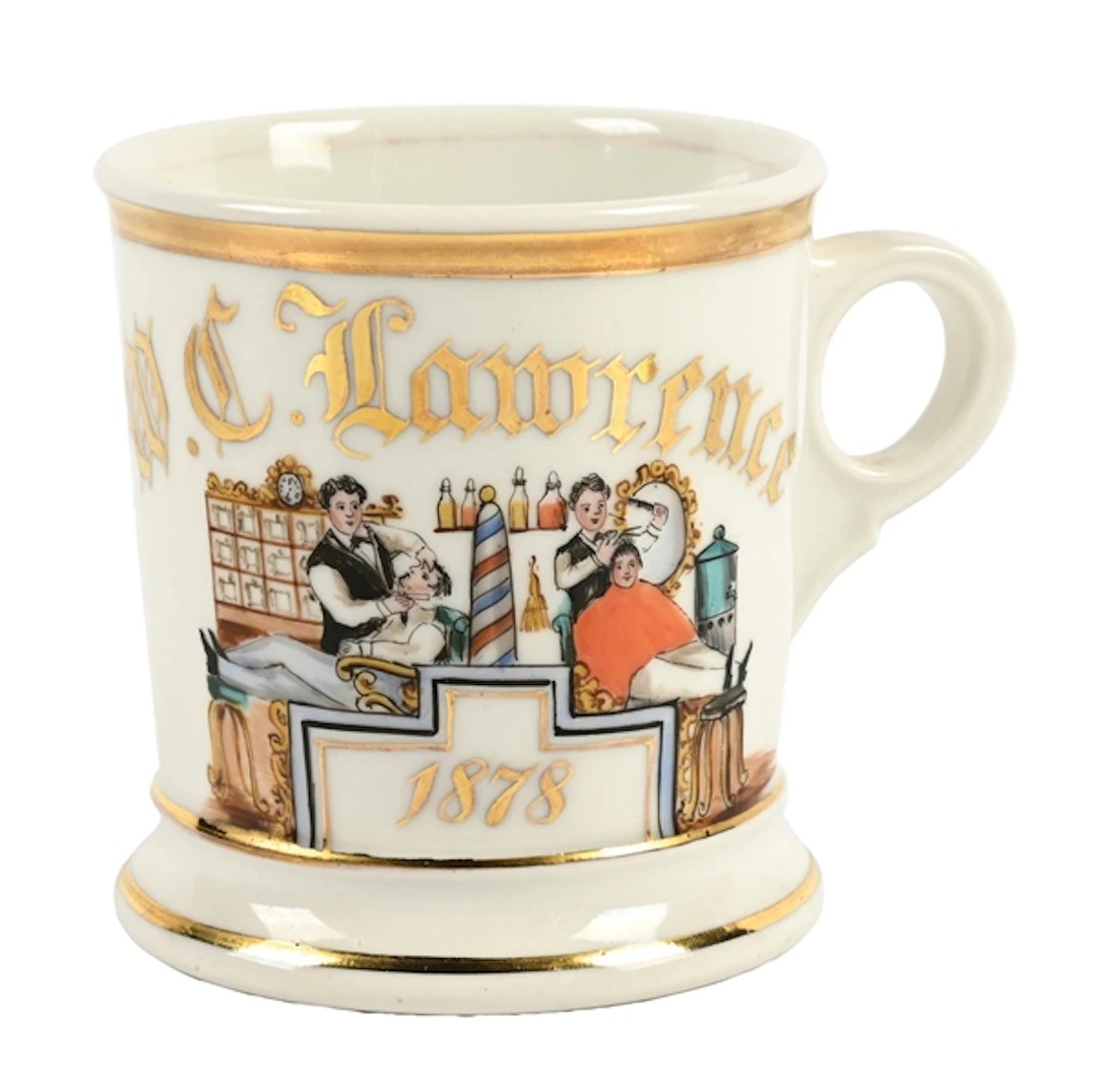 BARBER'S SHAVING MUG