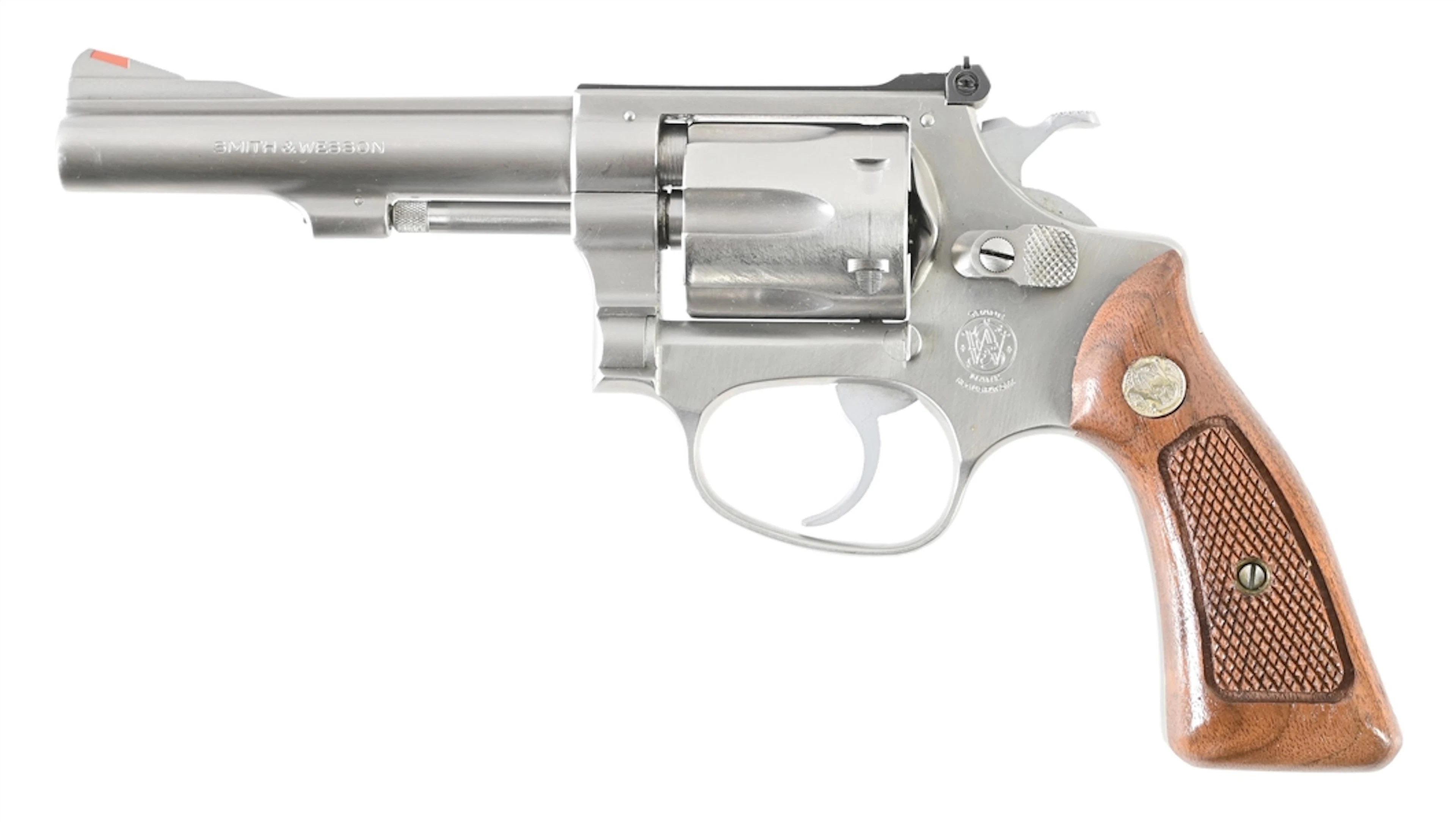 (M) SMITH & WESSON MODEL 63 DOUBLE ACTION REVOLVER WITH BOX