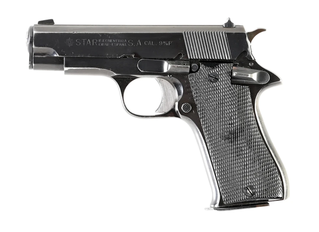 (C) STAR BM SEMI-AUTOMATIC PISTOL WITH BOX.