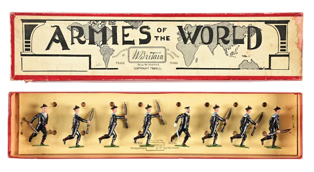W. BRITAINS ARMIES OF THE WORLD LA MARINE FRANCAISE THE FRENCH NAVY