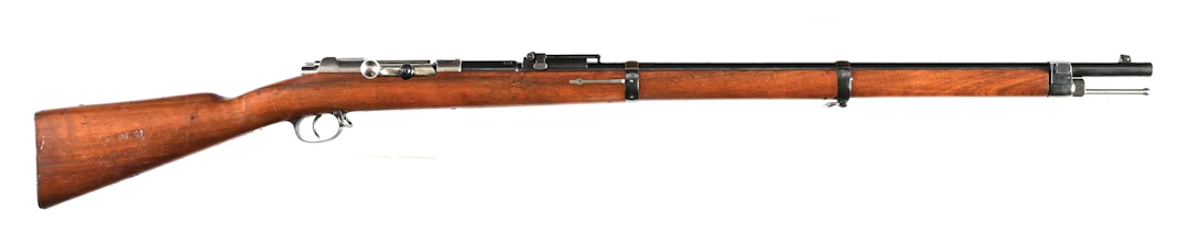 (A) SPANDAU MODEL 1871/84 MAUSER BOLT ACTION RIFLE