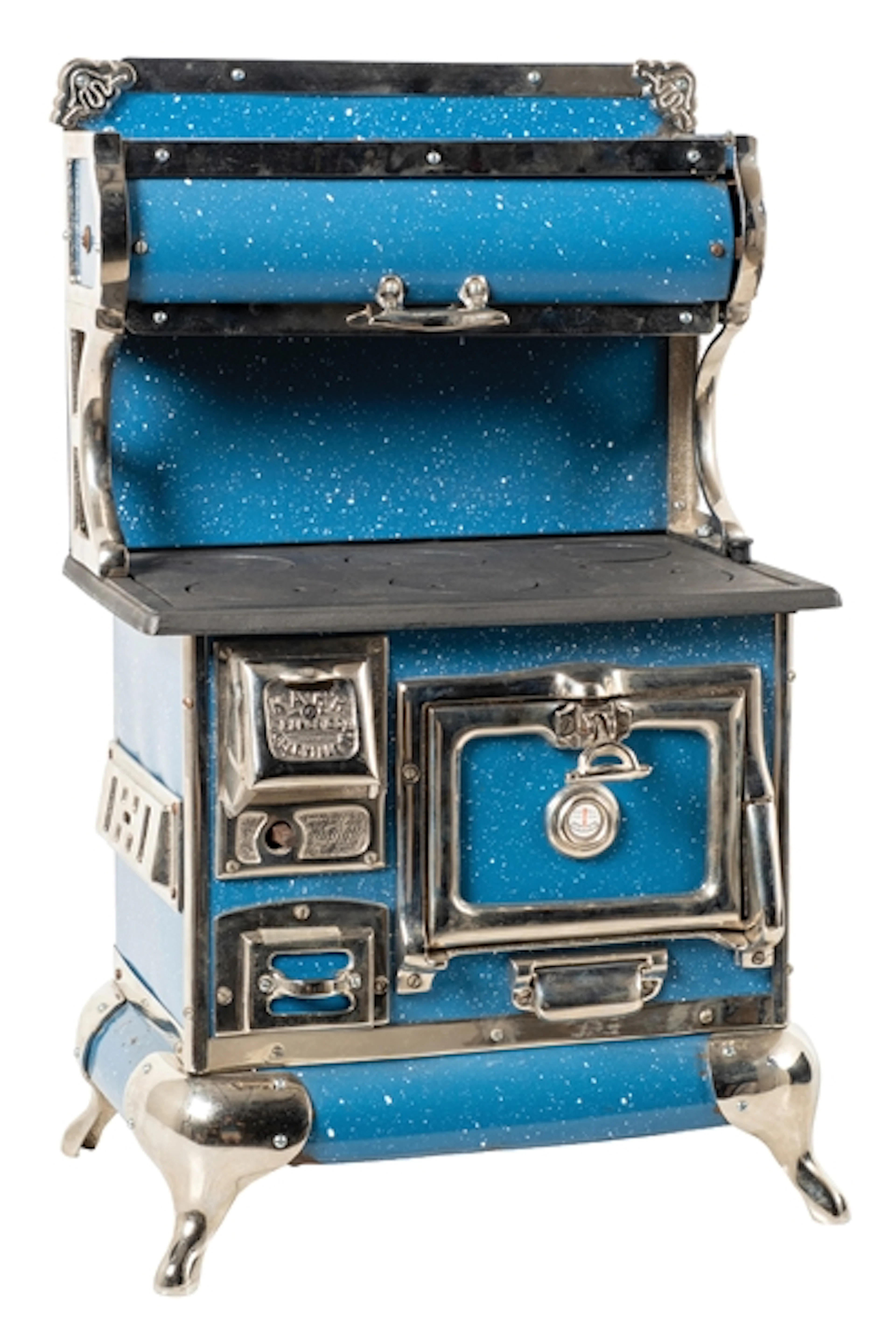 BLUE SALEMAN'S SAMPLE STOVE