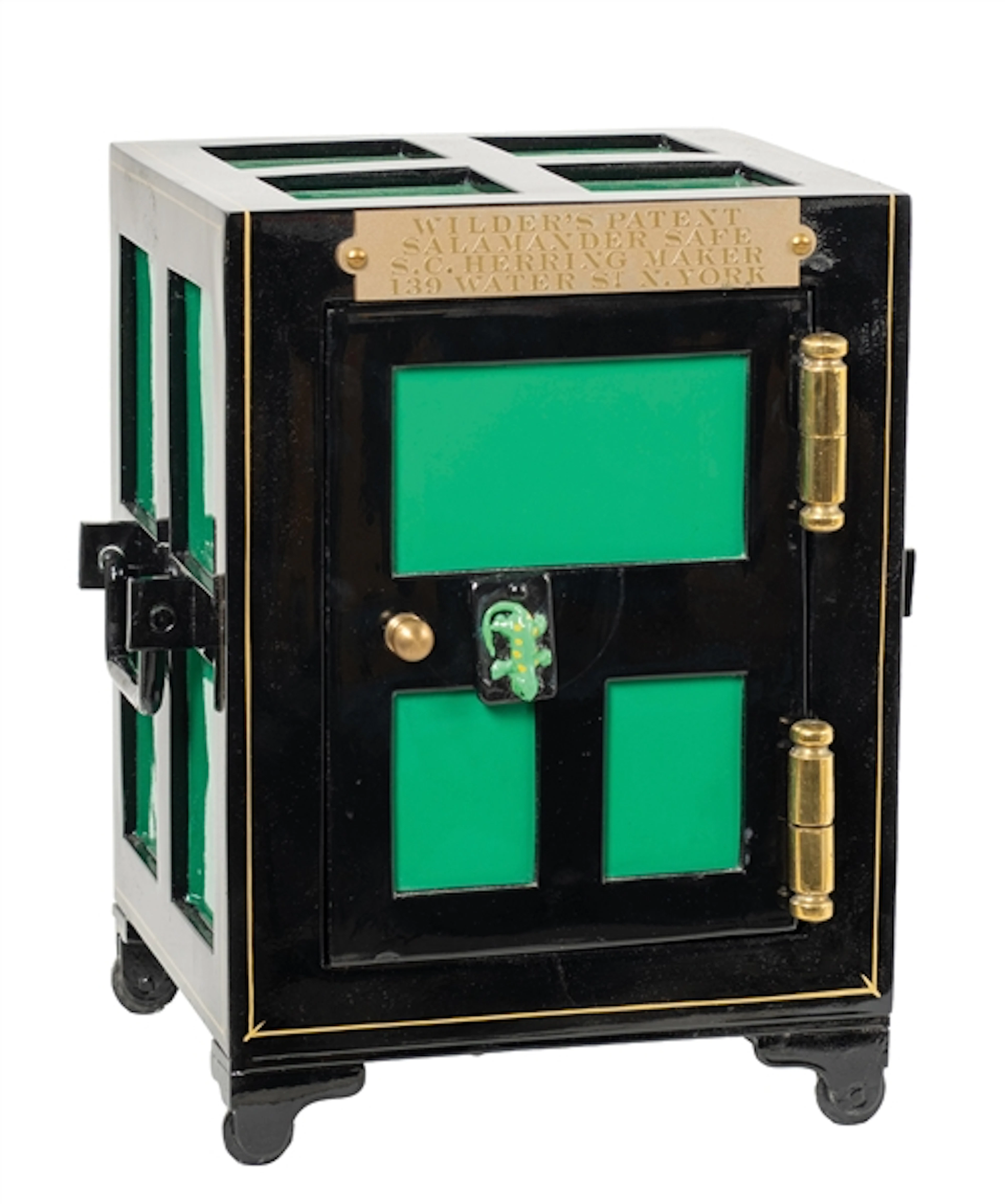 RESTORED WILDER'S PATENT SALAMANDER SAFE