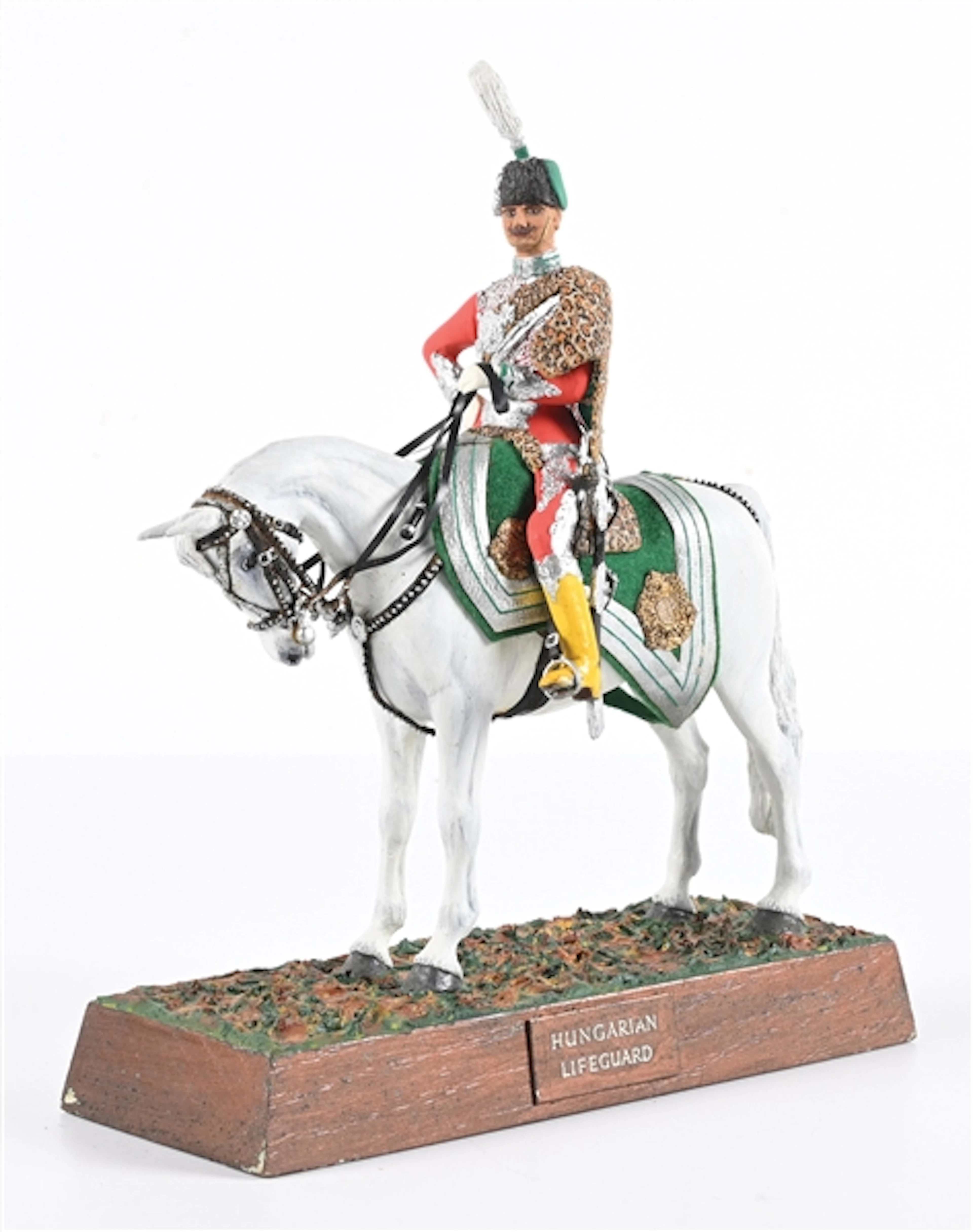 SENTRY BOX OFFICER OF THE HUNGARIAN LIFEGUARDS 1910 TOY SOLDIER