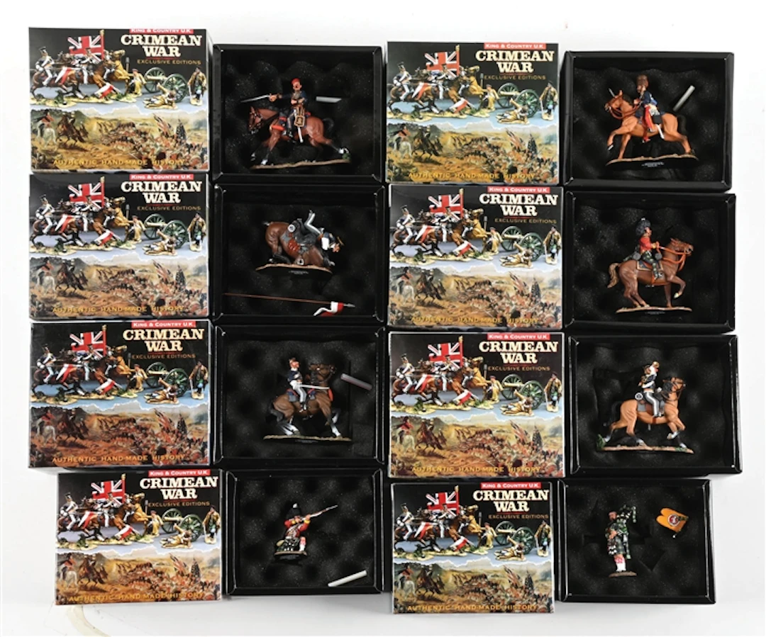 LOT OF 8: KING & COUNTRY CRIMEAN WAR FIGURES