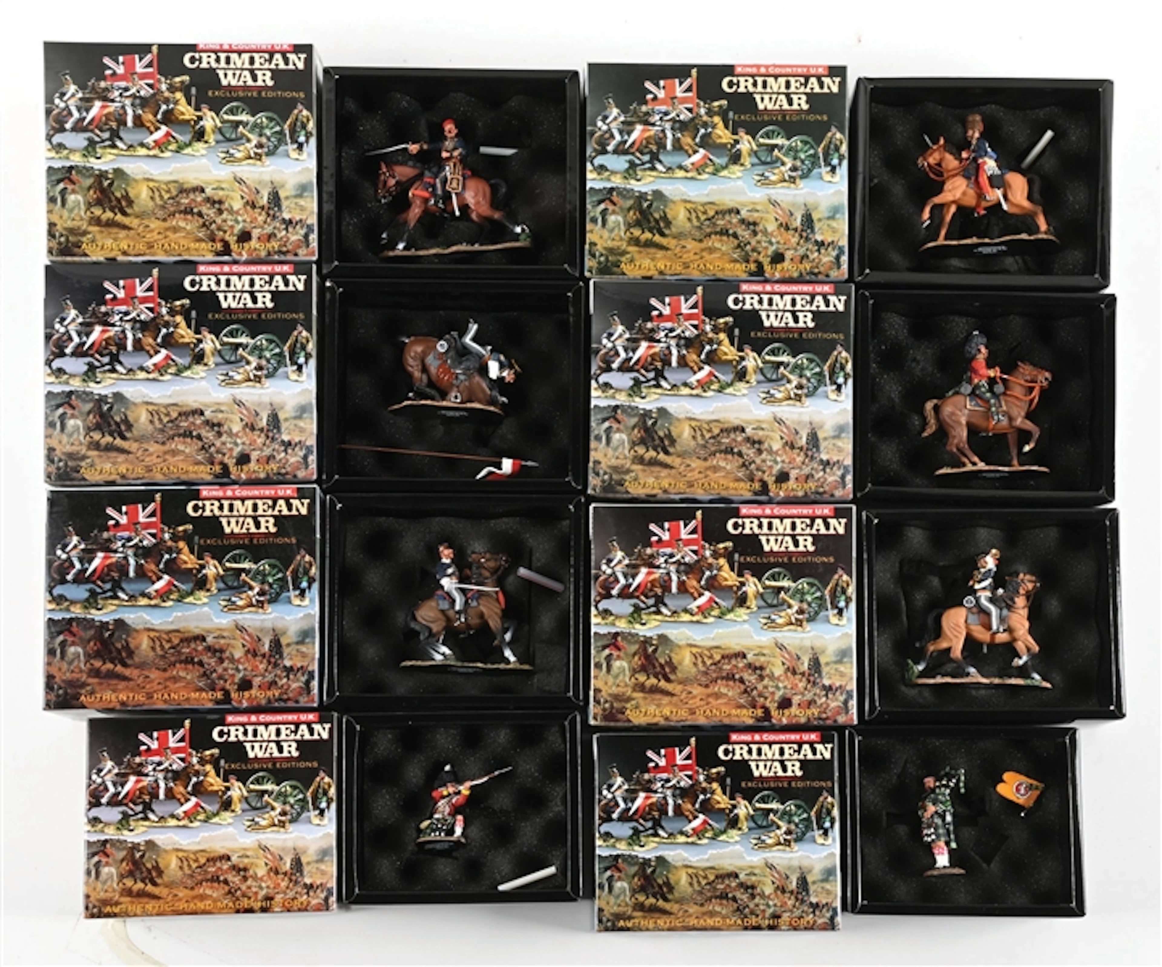 LOT OF 8: KING & COUNTRY CRIMEAN WAR FIGURES