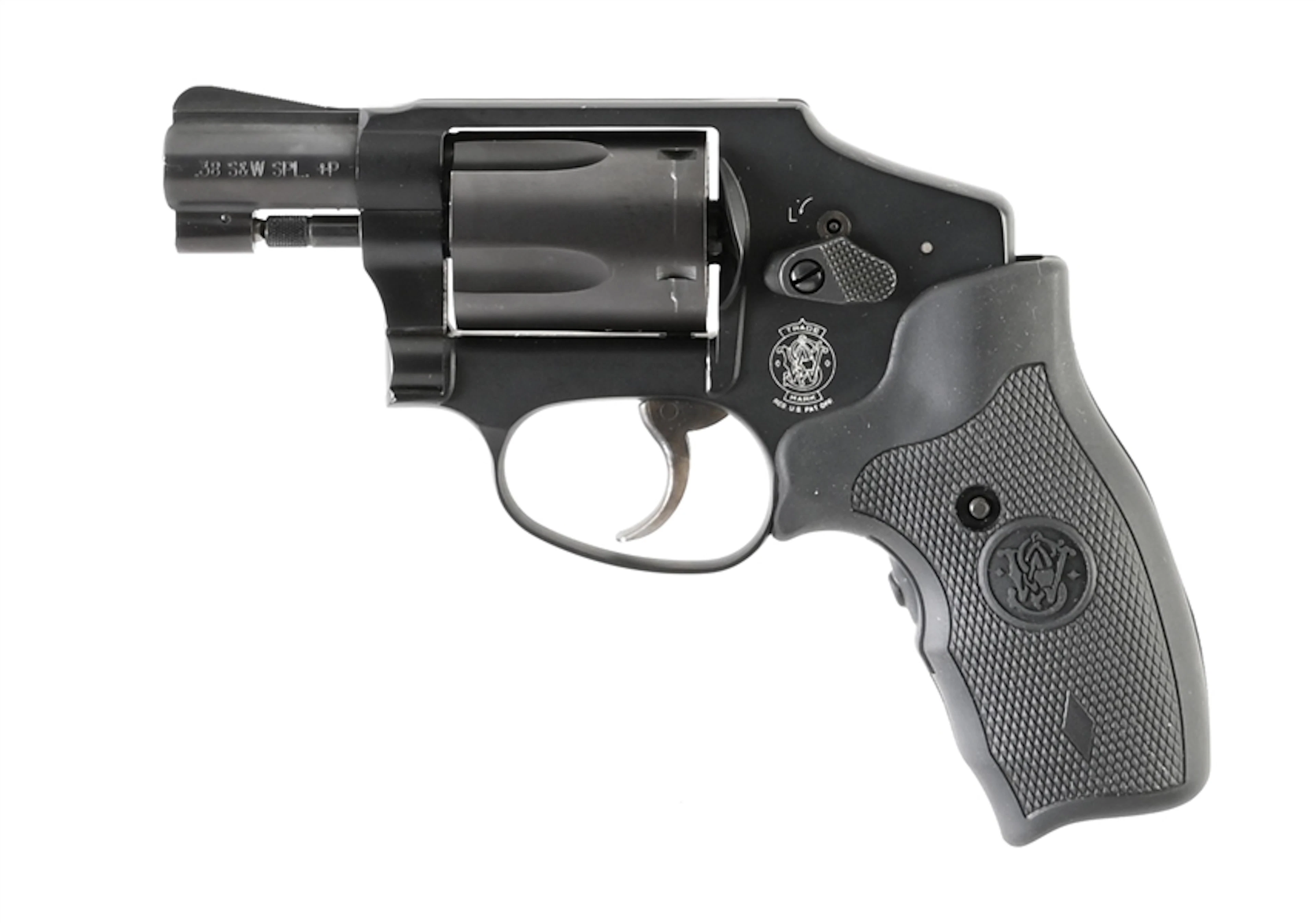 (M) SMITH & WESSON MODEL 442-2 DOUBLE ACTION REVOLVER WITH CASE