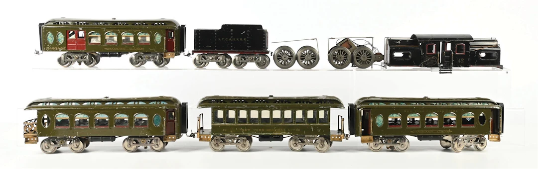 LOT OF 6: LIONEL STANDARD-GA. ASSORTED LOT