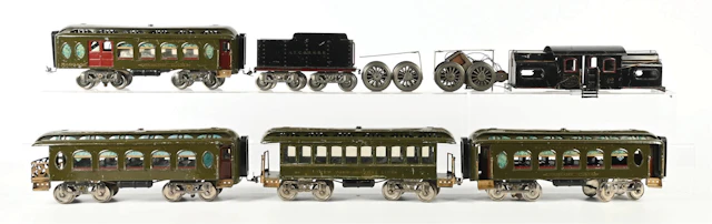 LOT OF 6: LIONEL STANDARD-GA. ASSORTED LOT
