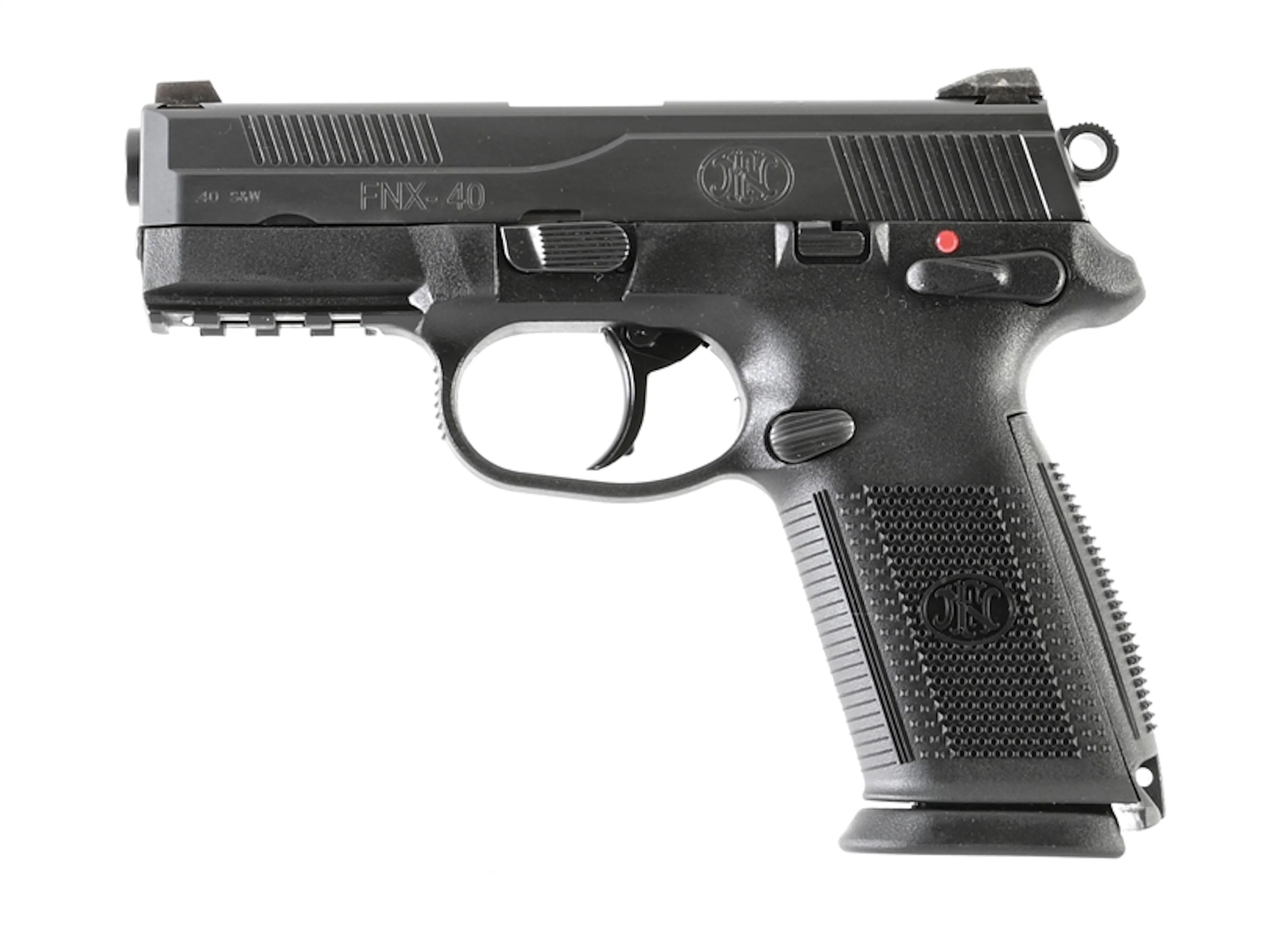(M) FN FNX-40 SEMI-AUTOMATIC PISTOL WITH CASE.