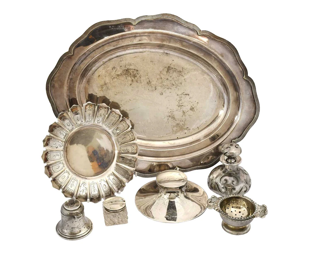 A Collection of Assorted Silver and Silver Plate