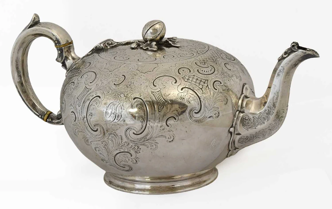 A Victorian Silver Teapot, by Edward and John Barnard, London, 1852