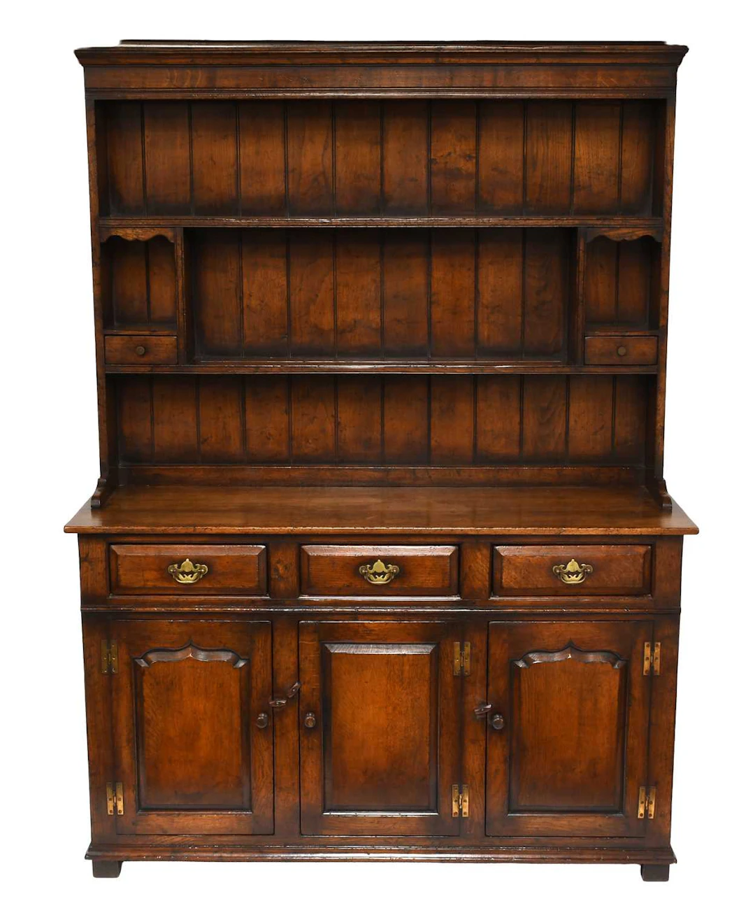 A Modern Oak Dresser and Rack, probably Titchmarsh & Goodwin