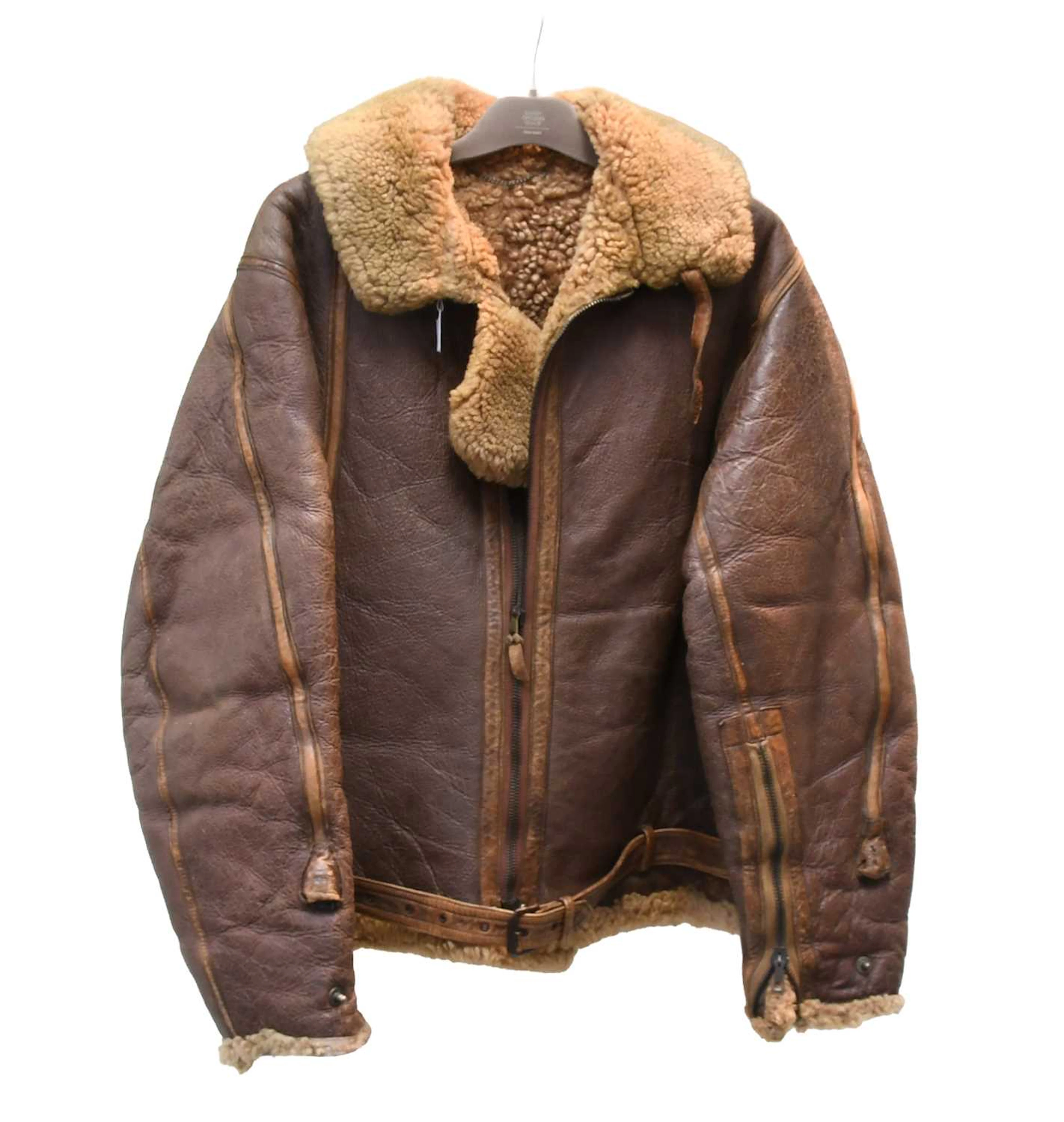 An Early Second World War RAF Irvin Sheepskin Electrically Wired Thermally