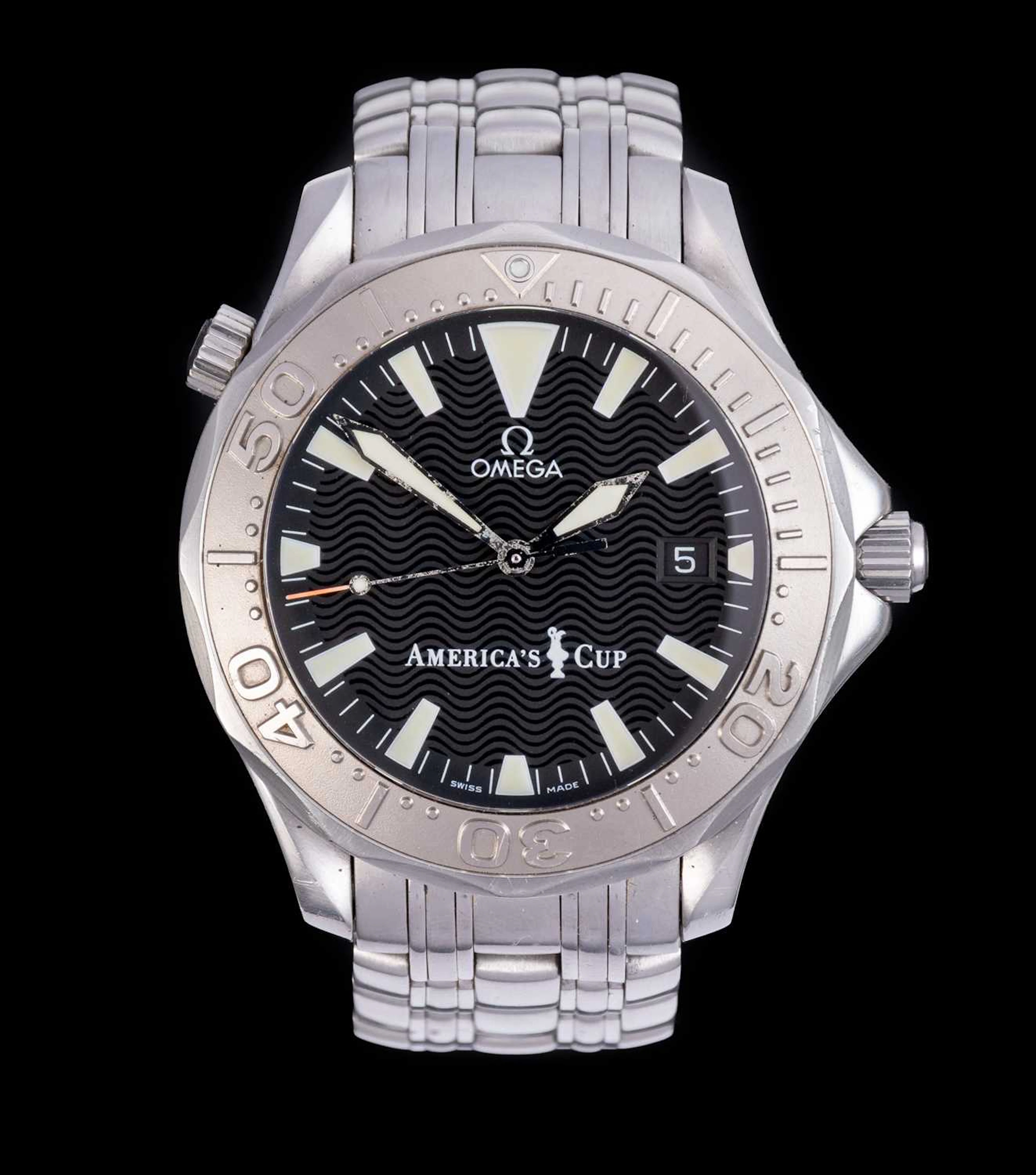 Omega: A Limited Edition America's Cup Stainless Steel Automatic Calendar