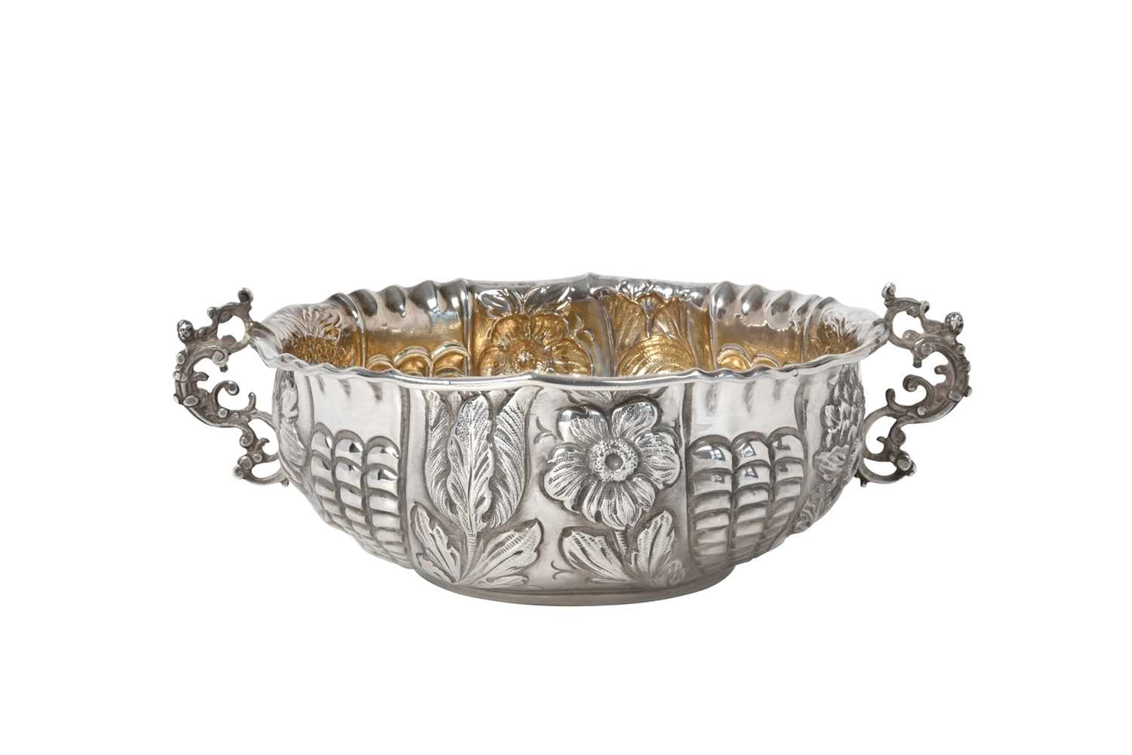 A Victorian Silver Bowl by Charles Stuart Harris, London, 1888, by