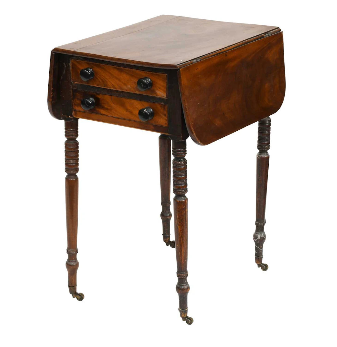 A Victorian Mahogany Work Table