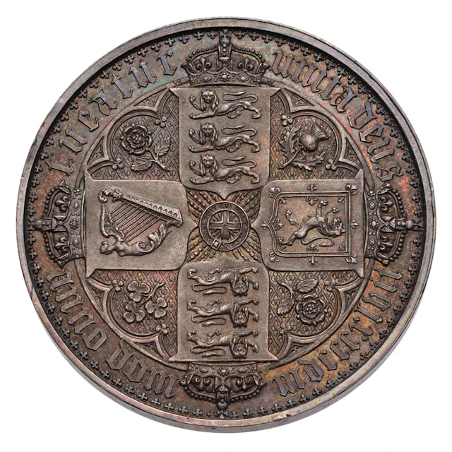 Victoria, Proof 'Gothic' Crown 1847
