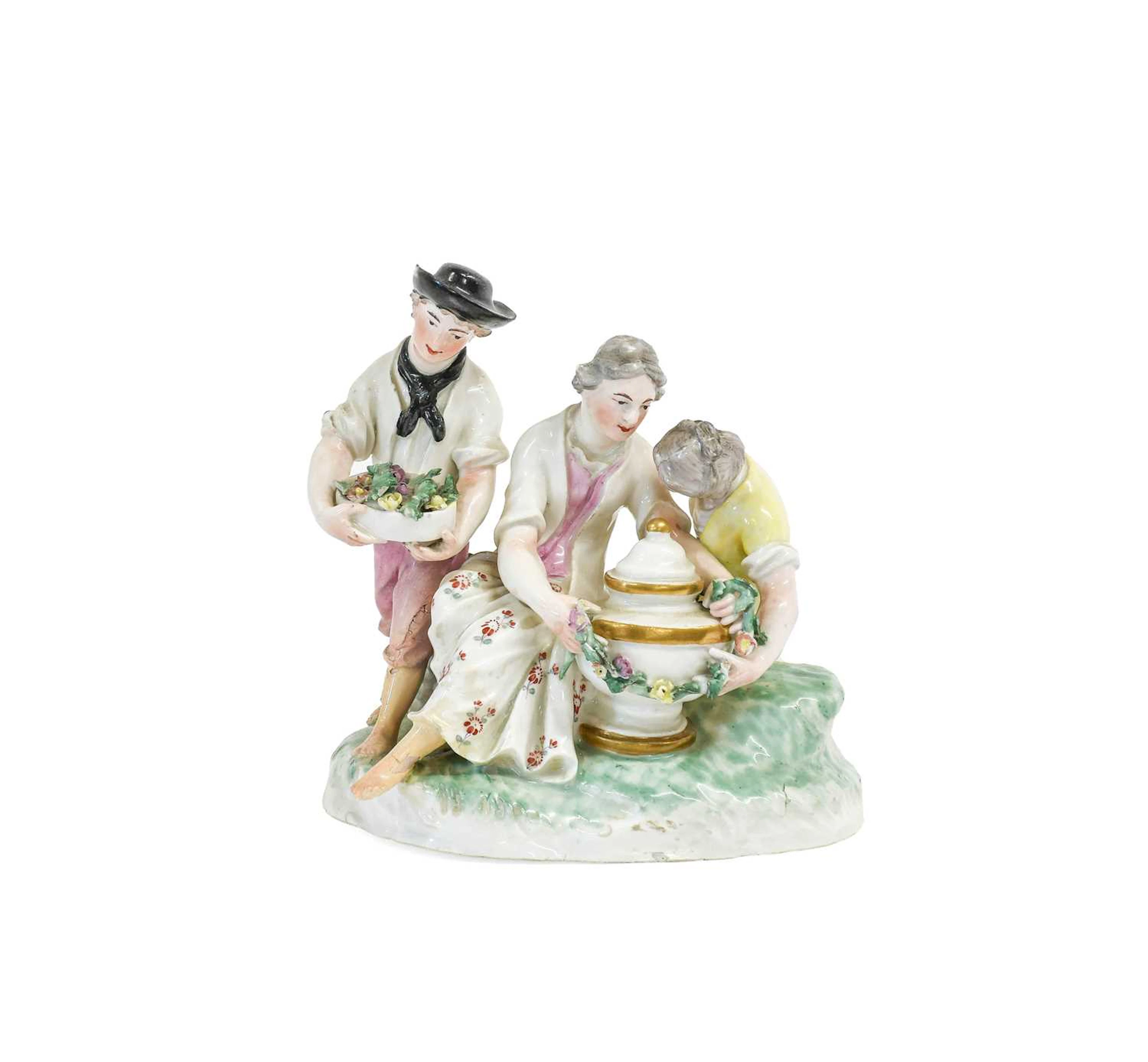 A Frankenthal Porcelain Figure Group, 1778