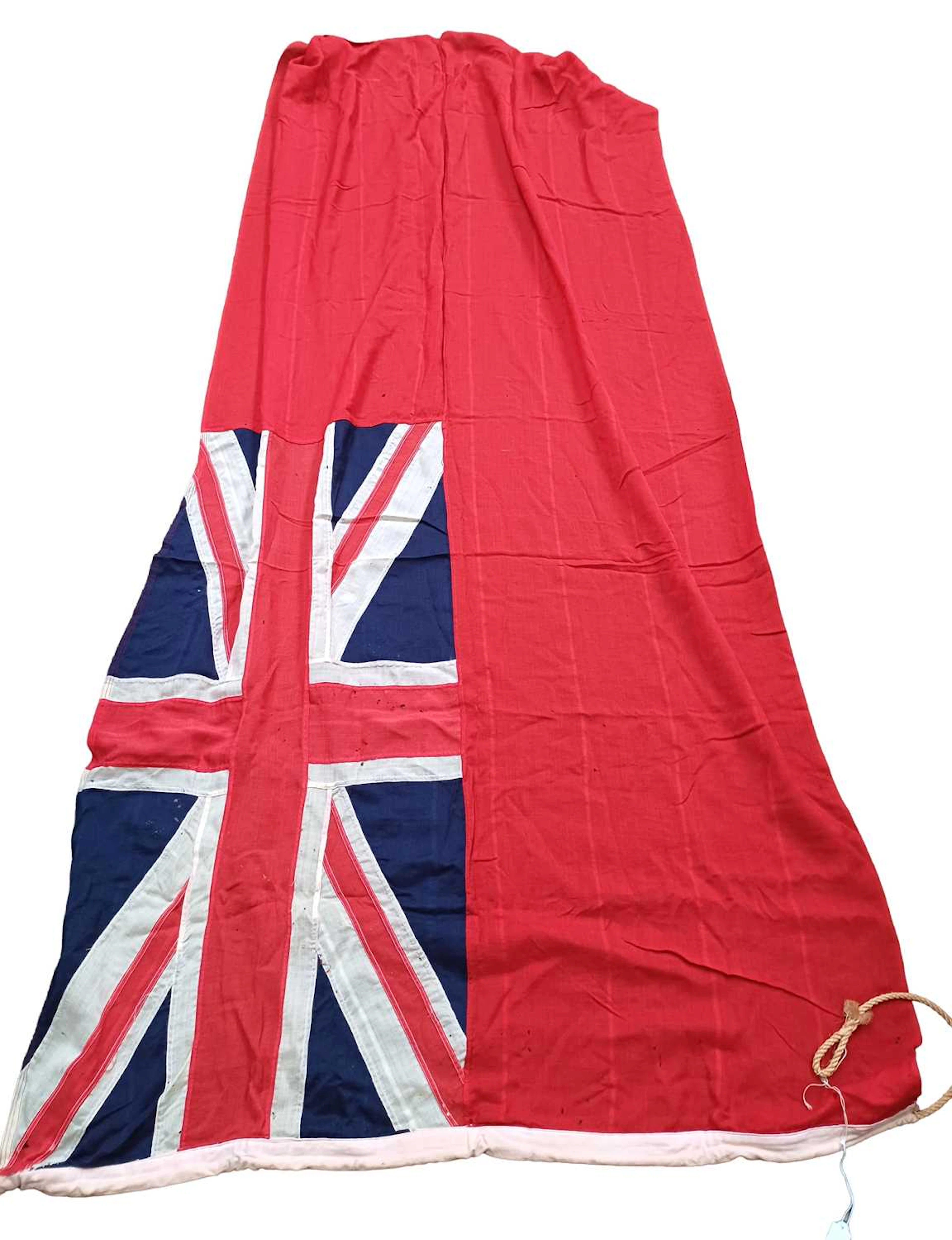 A Merchant Navy Red Ensign