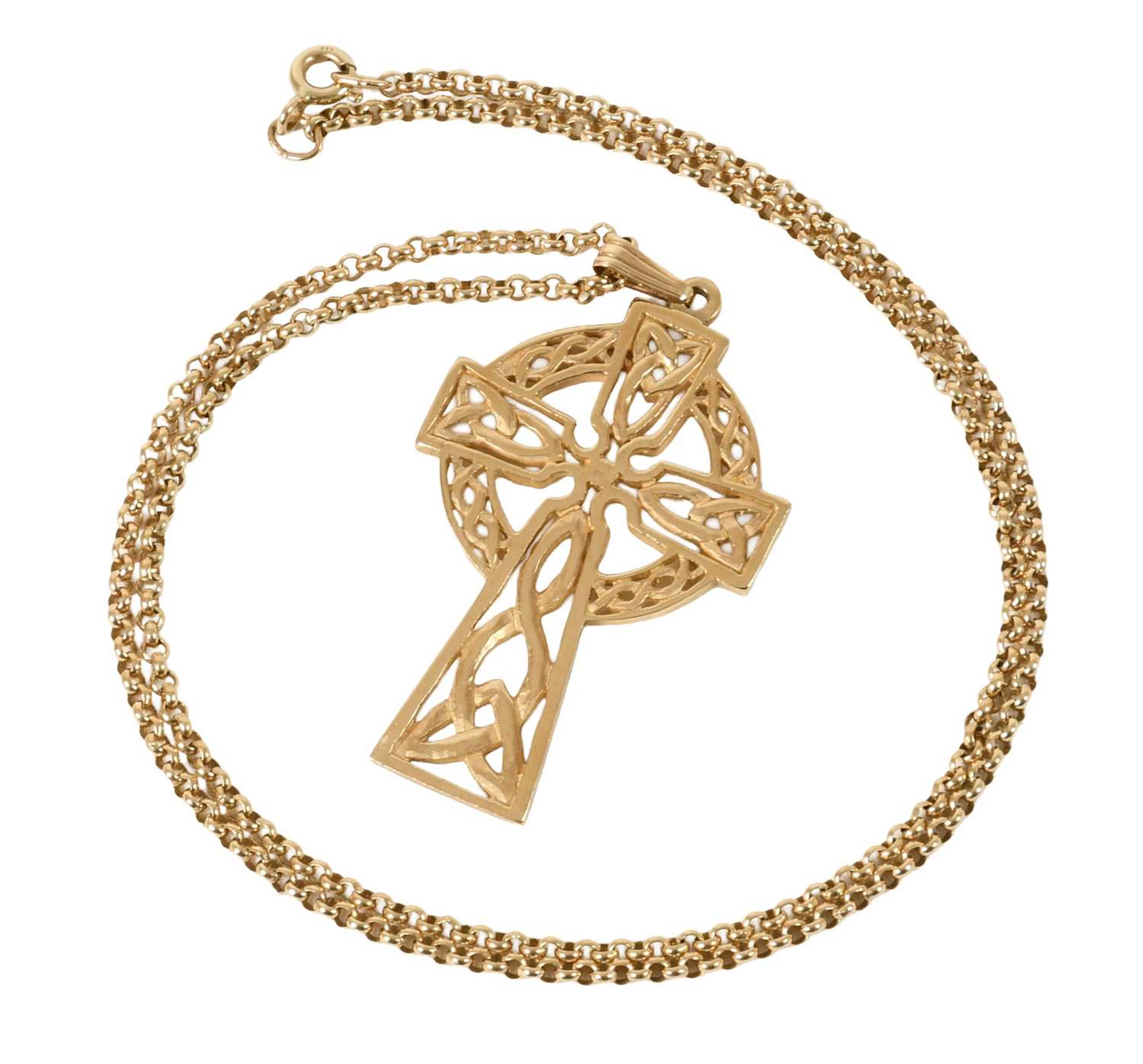 A Cross Pendant on Chain